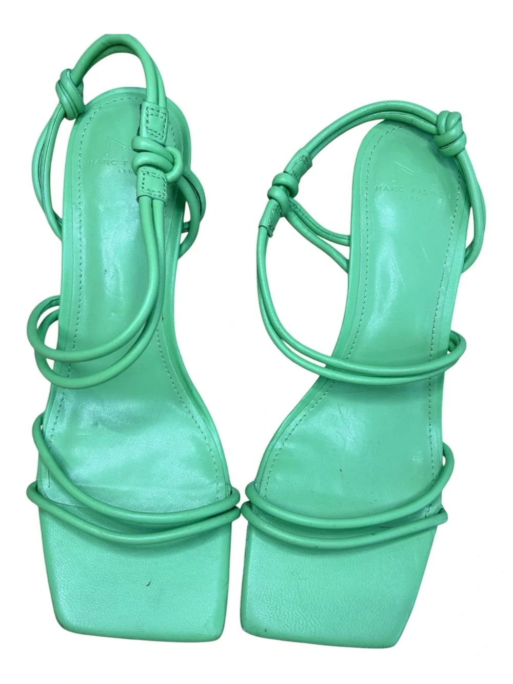Marc Fisher Davia heels green size 7.5